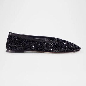 Dear Frances Balla Large Crystals Ballet Flat, Size 39 Almost Brand New